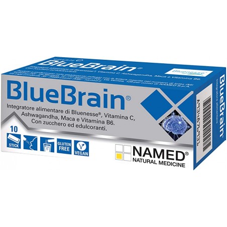 BLUE BRAIN (MELISSA , ASHWAGANDHA) 10 SOBRES